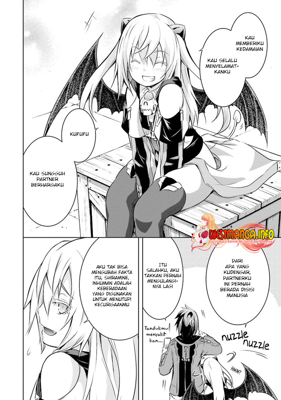 Maou to Ore no Hanggyakuki chapter 33